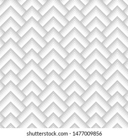 Abstract geometric pattern with many angles. Optical illusion texture. Pattern for textiles and packaging.