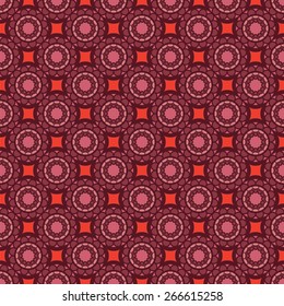 Abstract geometric pattern . Marsala color.Vector