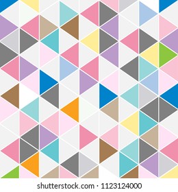 Abstract Geometric Pattern, Minimalist Design, seamless pattern vector background, Vector Illustration