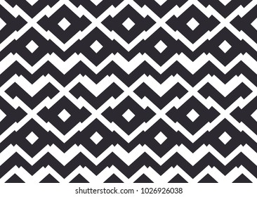 Abstract Geometric Pattern. Modern Shape. Endless Vector.