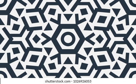 Abstract Geometric Pattern. Modern Shape. Endless Vector.