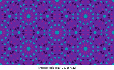 Abstract Geometric Pattern. Modern Shape. Endless Vector.