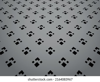 Abstract geometric pattern. Modern vector background. Black and gray ornament. Graphic modern pattern. Simple lattice graphic design