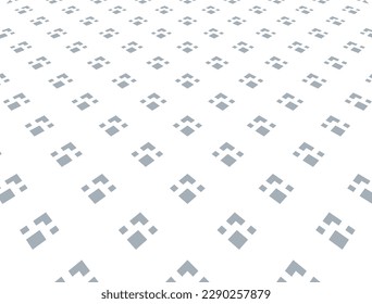 Abstract geometric pattern. Modern vector background. White and gray ornament. Graphic modern pattern. Simple lattice graphic design