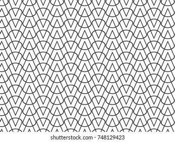abstract geometric pattern monochrome background vector