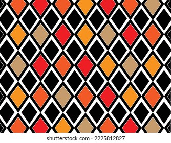 abstract geometric pattern with multi colored background vector illustration