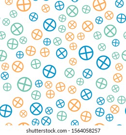 Abstract geometric pattern. Multicolor Figures. Texture for print and Banner. Flat style