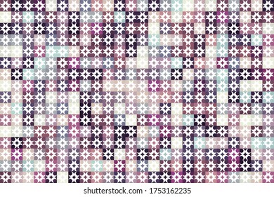 Abstract geometric pattern. Multicolor Figures. Texture for print and Banner. 