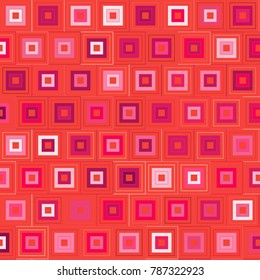 Abstract Geometric Pattern with Multicolored Squares. Colorful Background for Tile, Fabric, Packaging Paper, Tablecloth, Banner, Textile. Surface Textures. Abstract Geometric Pattern in Greek Style.