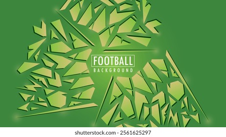 Abstract geometric pattern neon green background. design template suitable for sport background, football, game banner, olympic sport poster and wallpaper