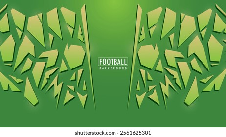 Abstract geometric pattern neon green background. design template suitable for sport background, football, game banner, olympic sport poster and wallpaper