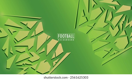 Abstract geometric pattern neon green background. design template suitable for sport background, football, game banner, olympic sport poster and wallpaper