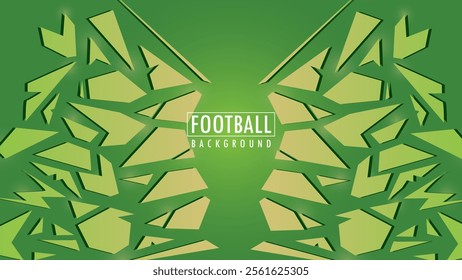 Abstract geometric pattern neon green background. design template suitable for sport background, football, game banner, olympic sport poster and wallpaper