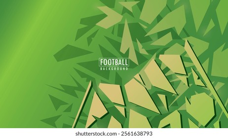 Abstract geometric pattern neon green background. design template suitable for sport background, football, game banner, olympic sport poster and wallpaper