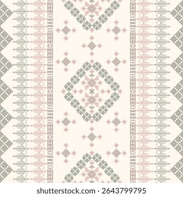 Abstract geometric pattern on light background
