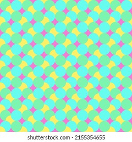 Abstract of geometric pattern on pink background designed for decoration, gift wrapping paper, fabric patterns and other.