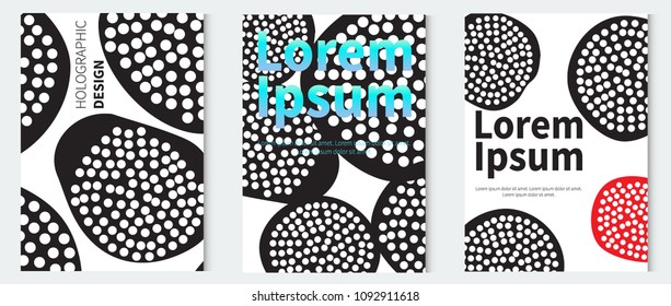 Abstract geometric pattern on white background abstract circles. Flat geometric pattern. Abstract textures. Modern stylish texture. Repeating background with circles. - stock vector