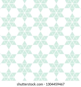 Abstract geometric pattern on white background. Vector pattern.