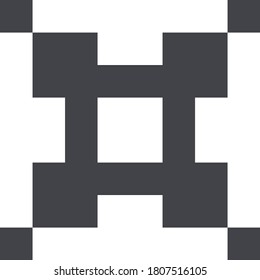 Abstract geometric pattern on white backgroundvector.
