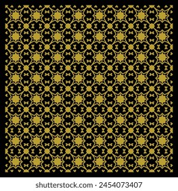 Abstraktes geometrisches Muster mit Ornament Farbe gold