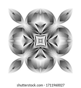 Abstract geometric pattern, ornament, creative halftone lines background, vector modern design texture.