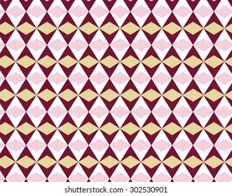 Abstract geometric pattern ornament. Vector