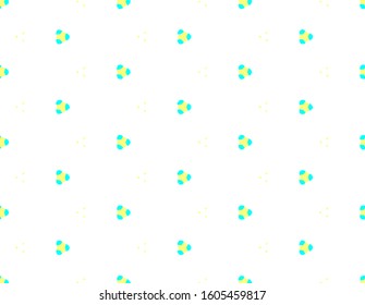 Abstract geometric pattern in ornamental style. Yellow is like a golden color. Seamless design texture.