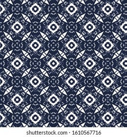 Abstract geometric pattern in ornamental style. Seamless texture. Desing Wallpaper,greeting card or gift.