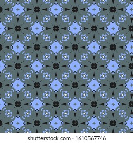 Abstract geometric pattern in ornamental style. Seamless texture. Desing Wallpaper,greeting card or gift.