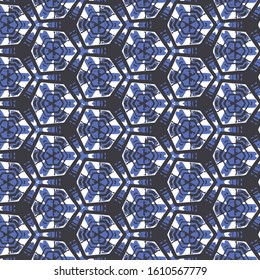 Abstract geometric pattern in ornamental style. Seamless texture. Desing Wallpaper,greeting card or gift.