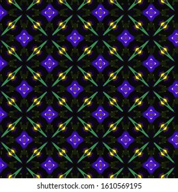 Abstract geometric pattern in ornamental style. Seamless texture. Desing Wallpaper,greeting card or gift.