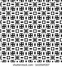Abstract geometric pattern in ornamental style. Seamless texture. Desing Wallpaper,greeting card or gift.