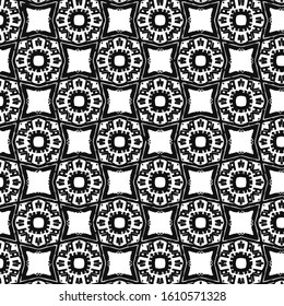 Abstract geometric pattern in ornamental style. Seamless texture. Desing Wallpaper,greeting card or gift.