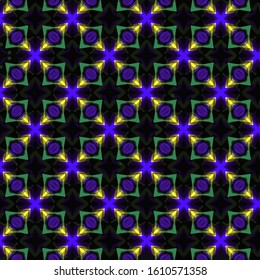 Abstract geometric pattern in ornamental style. Seamless texture. Desing Wallpaper,greeting card or gift.