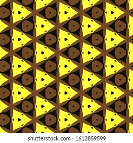 Abstract geometric pattern in ornamental style. Desing texture for gift or wallpaper.