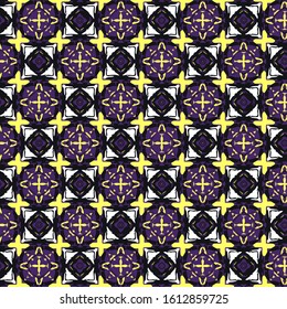 Abstract geometric pattern in ornamental style. Desing texture for gift or wallpaper.