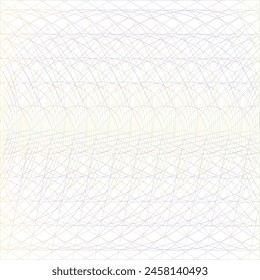 Abstract Geometric Pattern with Overlapping Lines and Gradient Background.