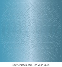 Abstract Geometric Pattern with Overlapping Lines and Gradient Background.