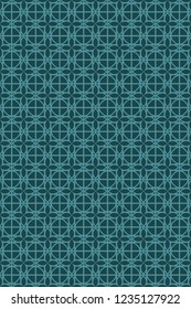 Abstract geometric pattern paper for scrapbook. Vector illustration.