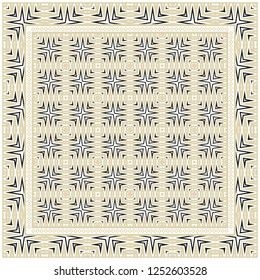 Abstract Geometric Pattern Paper For Scrapbook. Vector Illustration. Vector Illustration For Fashion Design And Background.