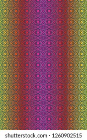 Abstract geometric pattern paper for scrapbook. Vector illustration.