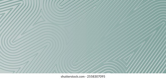 Abstract geometric pattern with paralel lines. Vector background featuring a mesmerizing interplay of lines and curves, creating a dynamic and modern design.