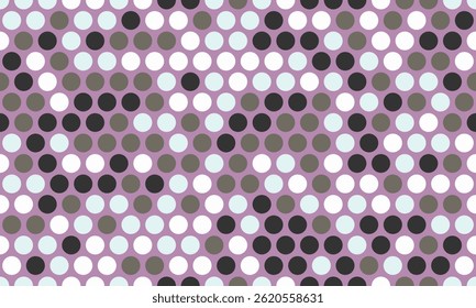 Abstract geometric pattern of pastel circles in a diagonal arrangement.  Stylish, modern design perfect for backgrounds, textiles, or website design.