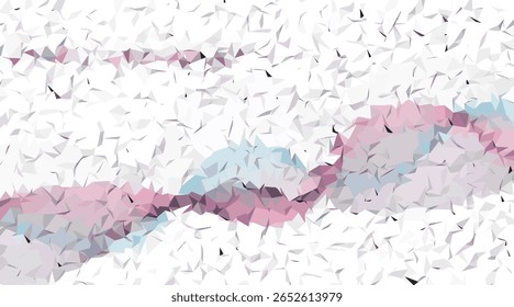 Padrão geométrico abstrato cores pastel rosa