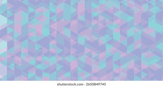 Patrón geométrico Abstractas en tonos pastel