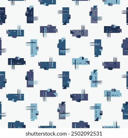 Abstract geometric pattern. Perfect for Textile printing, web design, Identity, wallpaper. 
