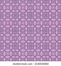 Resumen de patrones geométricos en colores rosa y lila. Fondo vectorial transparente