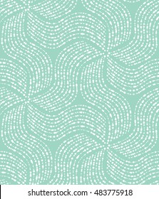 Abstract geometric pattern of the points, lines. A seamless vector background. Graphic modern pattern.