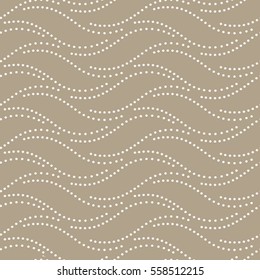 Abstract geometric pattern of the points, lines. A seamless vector background. Graphic modern pattern