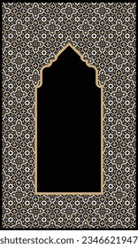 abstract geometric pattern prayer rug sj077